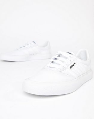 фото Белые кроссовки adidas skateboarding 3mc vulc-белый