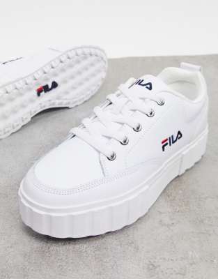 Fila кроссовки женские белые