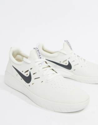 nike nyjah free white