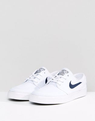 Белые кроссовки Nike SB Zoom Janoski | ASOS