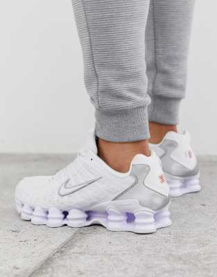 nike tl shox white