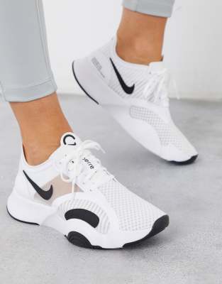 фото Белые кроссовки nike training superrep go-белый