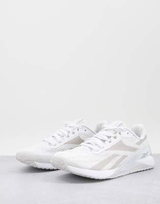 Спортзал и тренировки  Asos Белые кроссовки Reebok Nano X1-Белый
