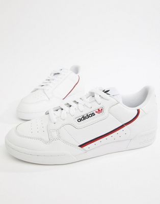 Белые кроссовки в стиле 80-х adidas Originals Continental B41674 | ASOS