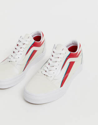 david bowie vans white