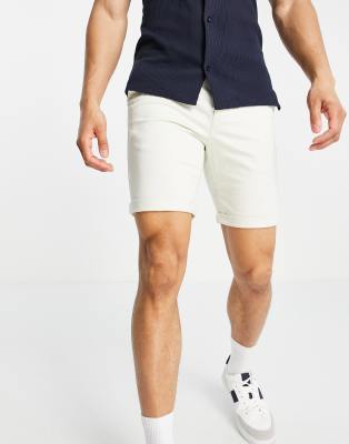   Asos Белые шорты чиносы New Look-Белый