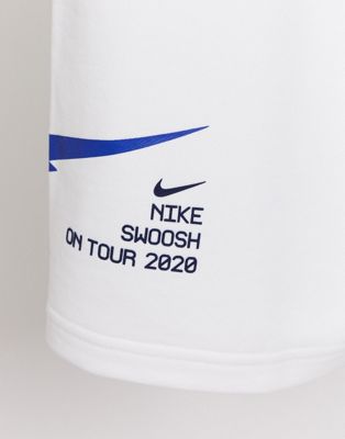 Белые шорты Nike Swoosh On Tour Pack | ASOS
