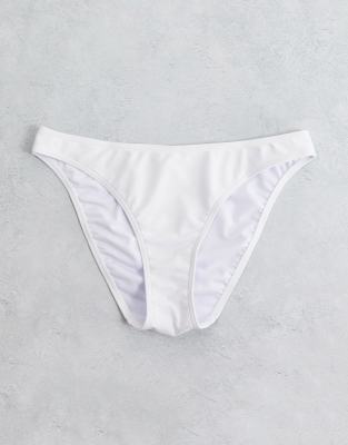 Белые трусы бикини Figleaves Rene-Белый