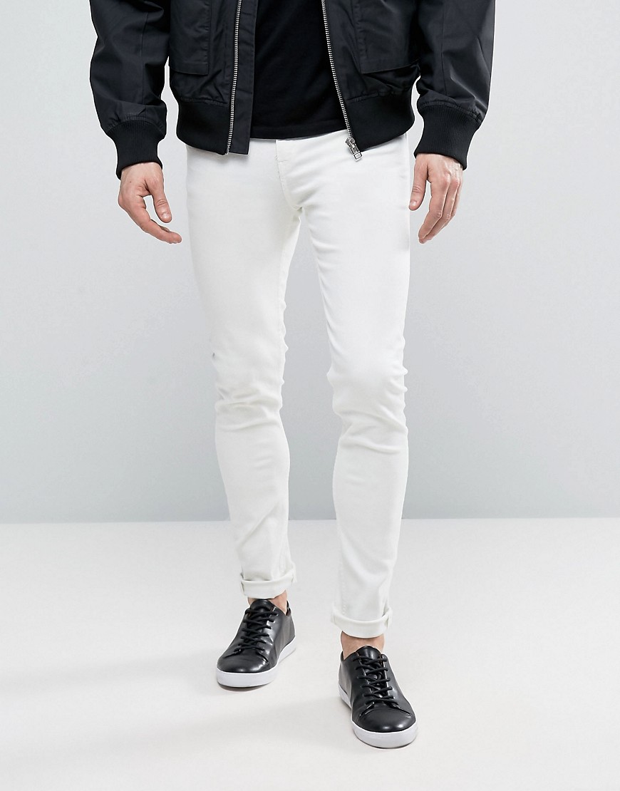 фото Белые узкие джинсы cheap monday-белый
