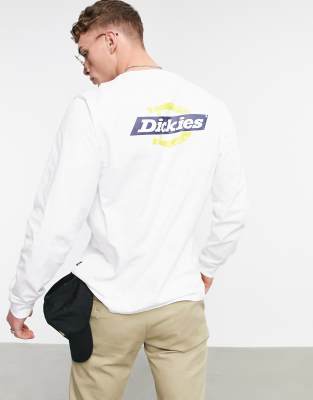 фото Белый лонгслив dickies