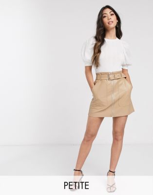 фото Белый топ с пышными рукавами vero moda petite