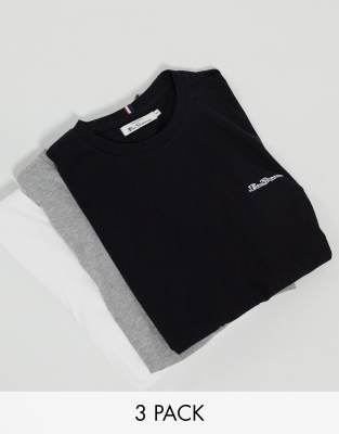 Ben Sherman 3 pack otto t-shirt 