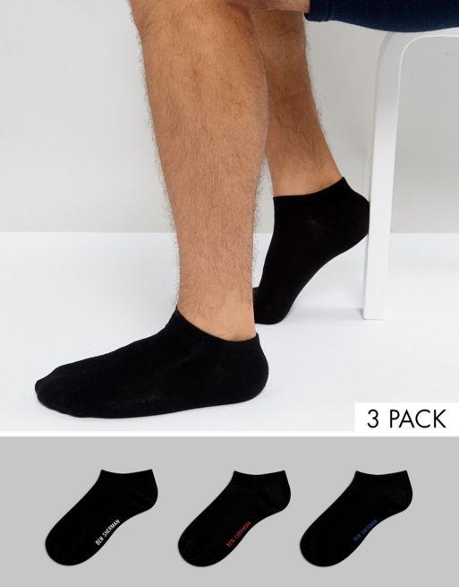 Ben Sherman 3 Pack Trainer Socks | ASOS