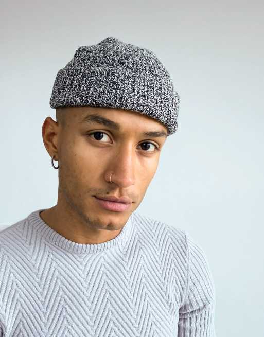 Ben Sherman - Alder - Docker beanie in grijs