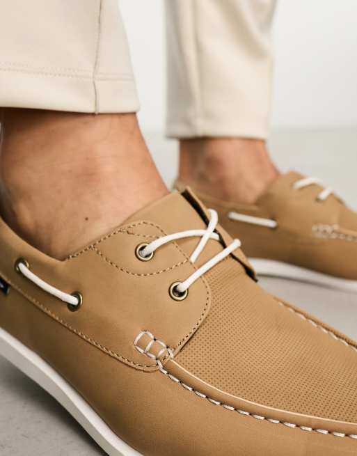 Vans boat shoes on sale tan