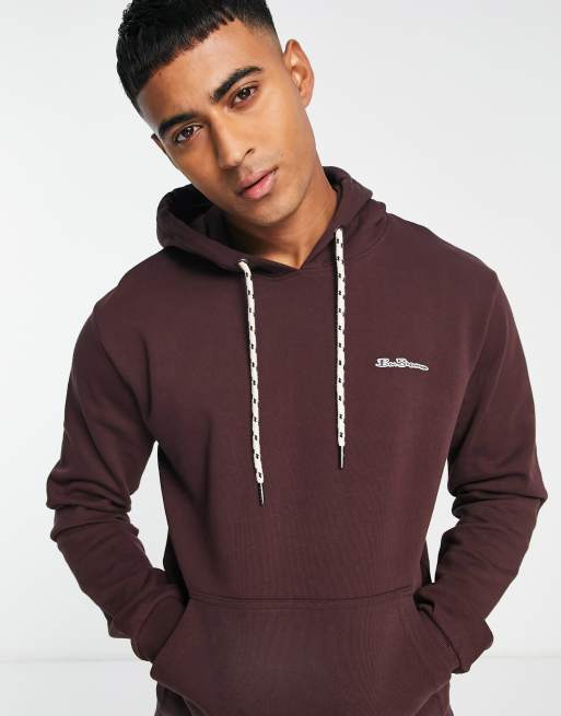 Ben Sherman - Bordeaux hættetrøje