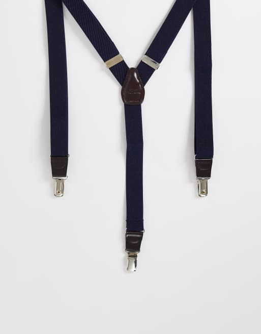 Ben Sherman braces in navy ASOS