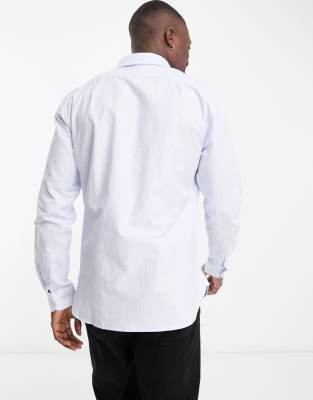 Camicia azzurra a righe-Blu - Ben Sherman Camicia donna  - immagine1
