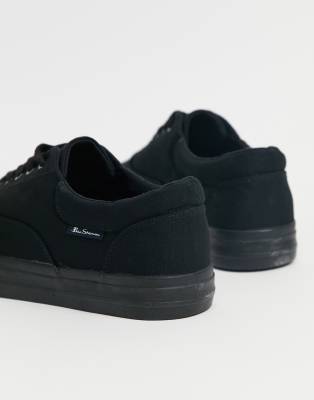 ben sherman black trainers