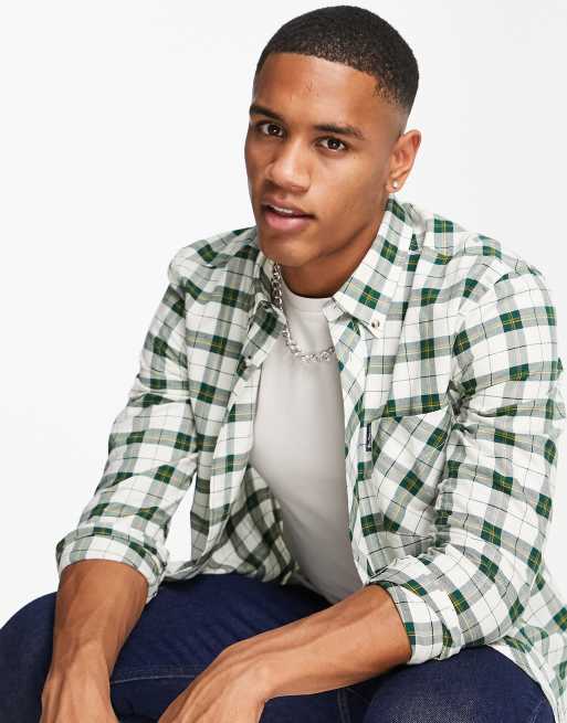 Ben Sherman - Chemise Oxford à carreaux écossais