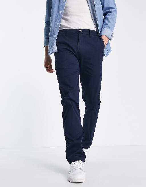 Ben Sherman - Chino in donker marineblauw