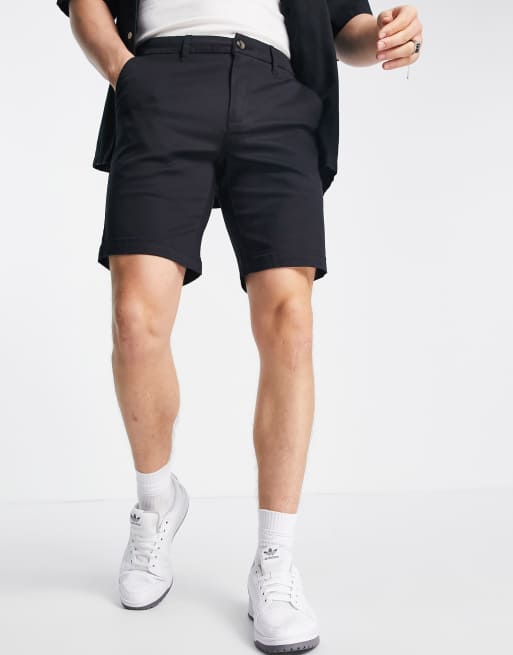 Ben Sherman chino shorts in black