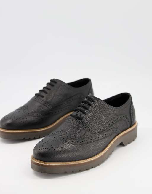 Ben sherman best sale brogues black