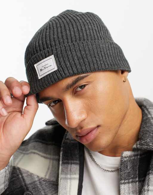 red timberland beanie