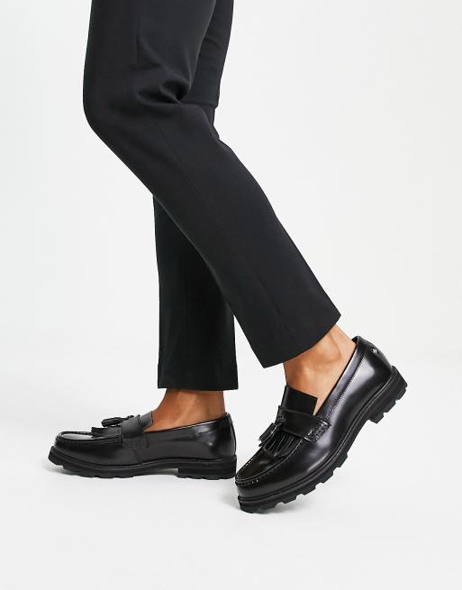 ベンサン [ BENSAN-D TUSSEL CHUNKY LOAFER ] BENCH/ベンチ/BENSAN-D TUSSEL CHUNKY LOAFER SQUARE SHARKSOLE