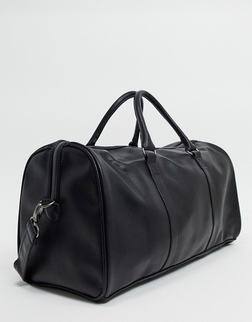 Ben Sherman churchill holdall bag in black