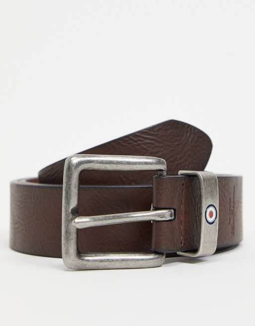 Ben Sherman - Cintura con fibbia in metallo