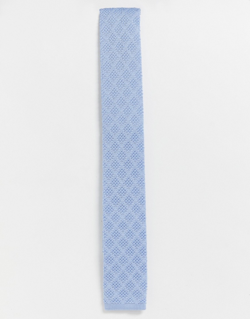 Ben Sherman - Cravatta in maglia-Blu