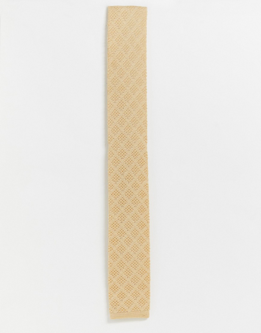 Ben Sherman - Cravatta in maglia-Grigio