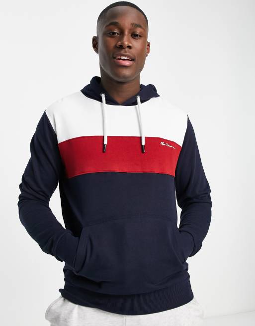 Ben Sherman cut sew hoodie