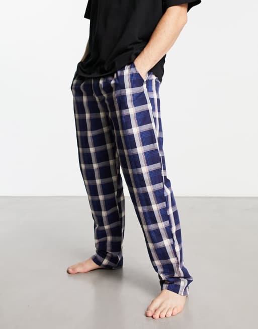 Ben Sherman Edward Marinblarutiga mysbyxor med vavd struktur ASOS