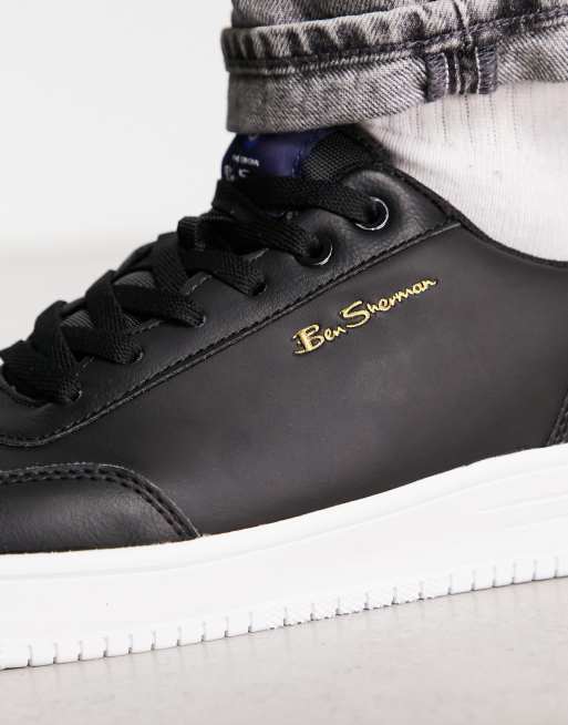 Ben sherman store black trainers