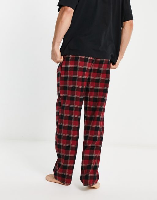 Red store lounge pants