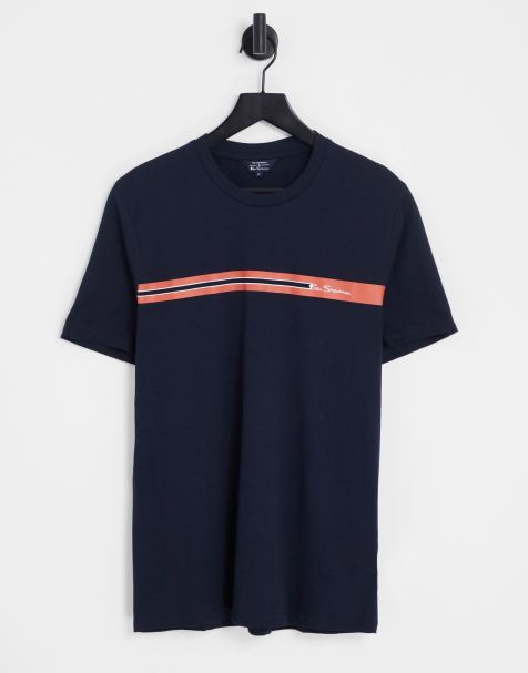 Ben Sherman – Granatowy T-shirt - view 1
