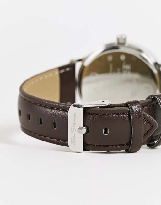 Ben Sherman – Herrenarmbanduhr – Braun ASOS