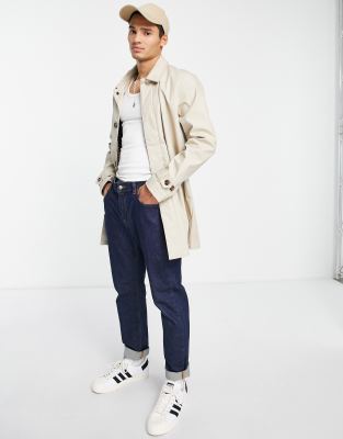 Ben Sherman - Imperméable en coton - Taupe