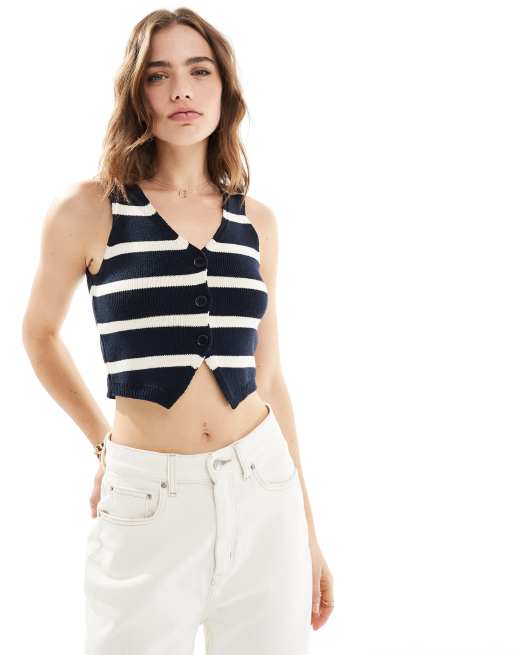 Ben Sherman - Jeans met stone-wash in donkerblauw 