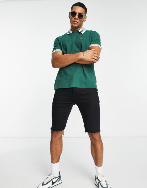 Ben Sherman – Kakifärgad pikétröja