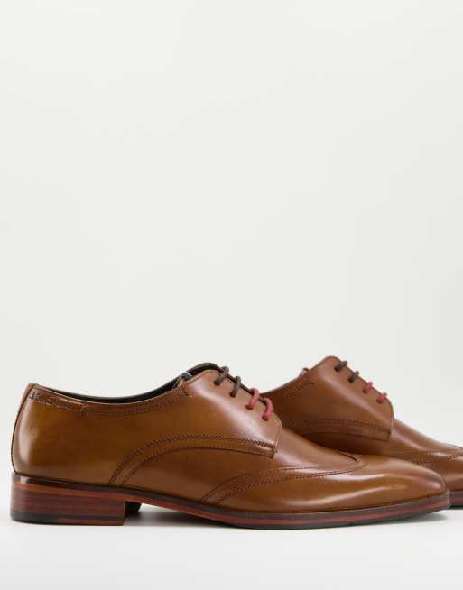 Ben Sherman - Kingston - Derbies en cuir de première qualité - Fauve