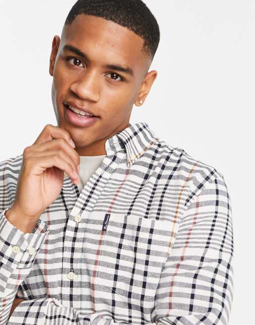 Ben Sherman – Langärmliges Oversize-Hemd mit Karo- und Streifenmuster, 3 von 4
