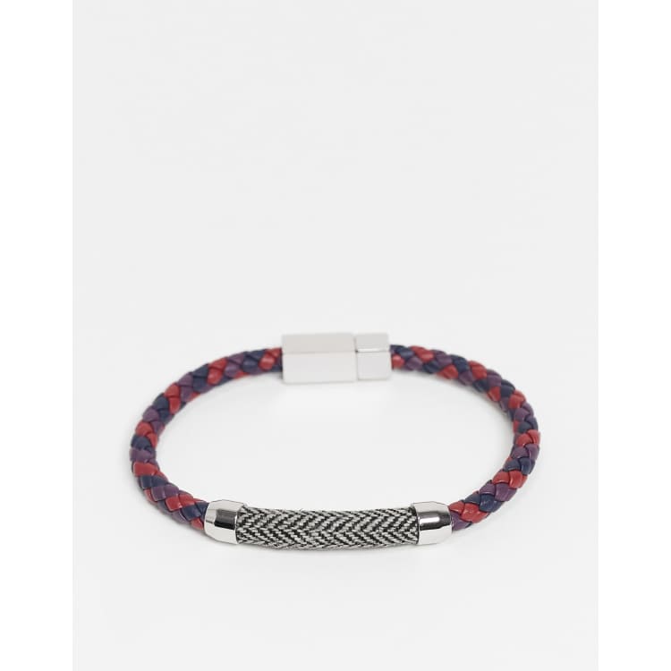 Ben sherman 2025 leather bracelet