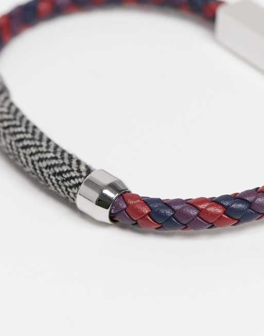 Ben sherman hot sale leather bracelet