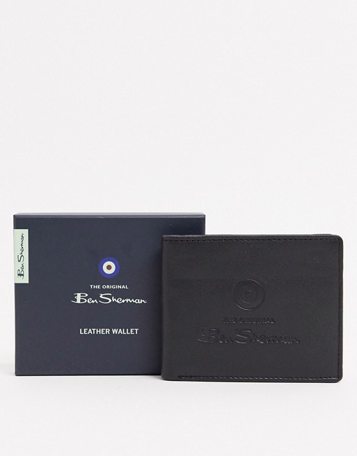 Ben Sherman leather coin wallet