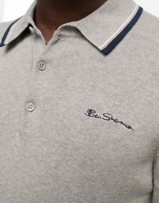 Ben sherman hotsell long sleeve polo