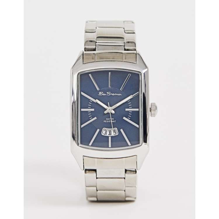 Ben Sherman mens square dial bracelet watch R790A
