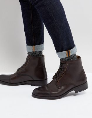 smart lace up boots